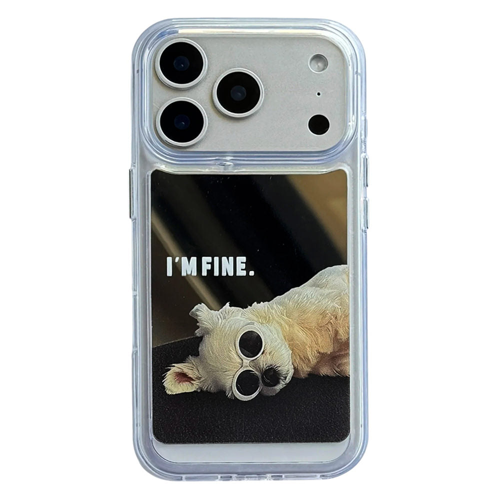 I'm Fine iPhone Case