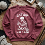 One More Row Skeleton Sweatshirt