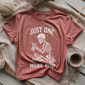 One More Row Skeleton T-shirt
