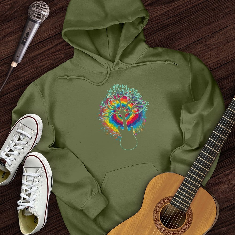 Colorful Guitar Hoodie