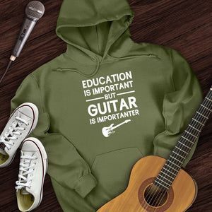 Education Is Important But Piano Is Importanter Hoodie