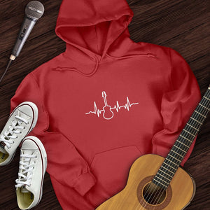 Guitar Heartbeat Hoodie