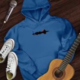 Beach Sound Waves Hoodie
