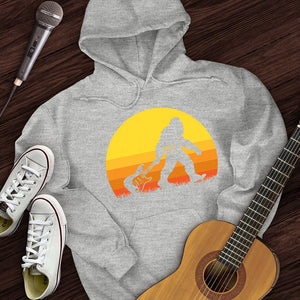 Bigfoot Dragging Guitar Hoodie