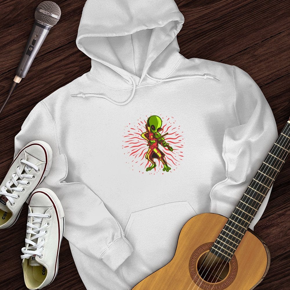 Alien Playing Violin Hoodie