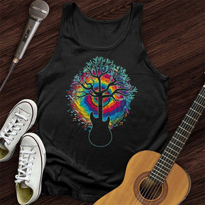 Colorful Guitar Tank Top