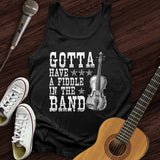 Fiddle Please Unisex Tank