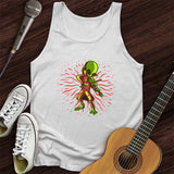 Alien Playing Violin Tank Top