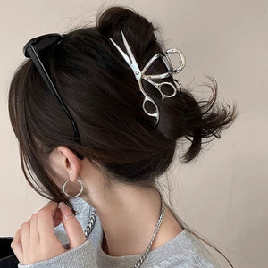 Scissors Hair Claw
