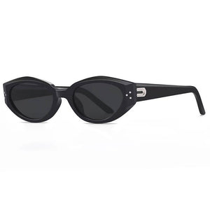 Dark Mirage Slim Cat Eye Sunglasses
