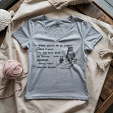 Wool Shop Lady V-neck