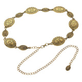 Vintage Style Medallion Chain Belt