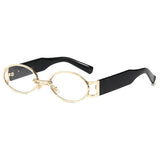 Vintage Style Oval Sunglasses