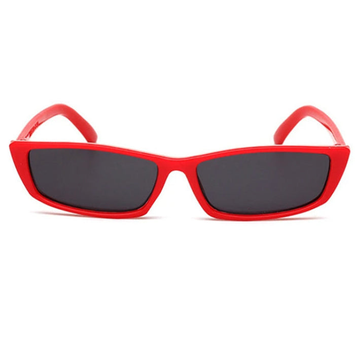 Y2K Skinny Square Sunglasses