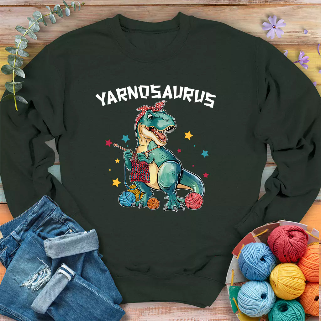 Yarnosaurus Sweatshirt